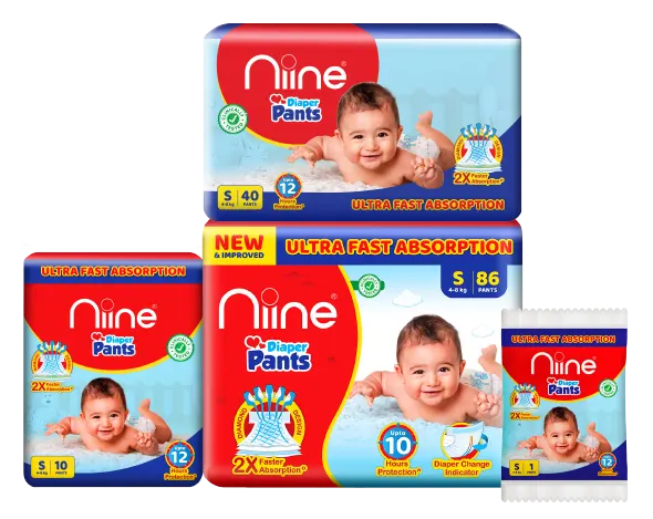 Niine Diaper Pants Small